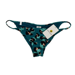 Body Glove Bikini Bottom Womens XL Kingfisher‎ Fixed Brasilia Multicolor